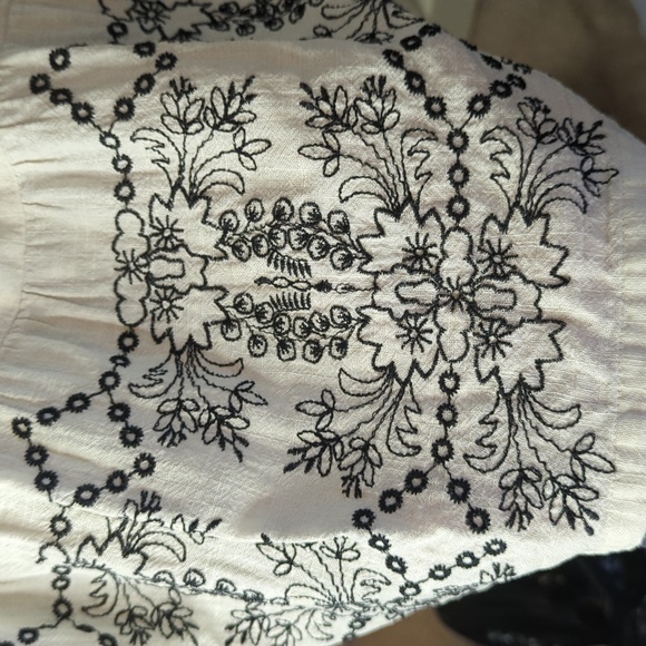 🔖4 for $20 Lot of 2 Sleeveless sz 10/12 kids dresses white embroidery flowy EUC - Picture 8 of 11